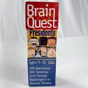 Brain Quest Presidents 850 Questions George Washington to Barack Obama - New